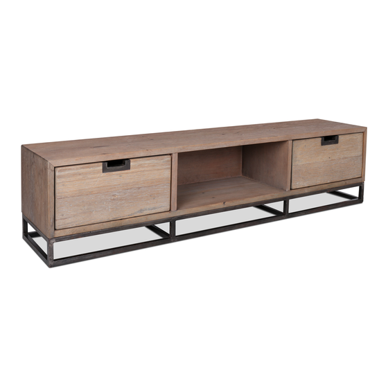 TV Side board Elena 2 drawers 1 compartment
