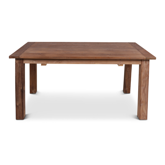 Dining table Floris 140x90 sideview