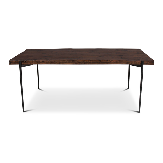 Dining table Neil 200x90 sideview