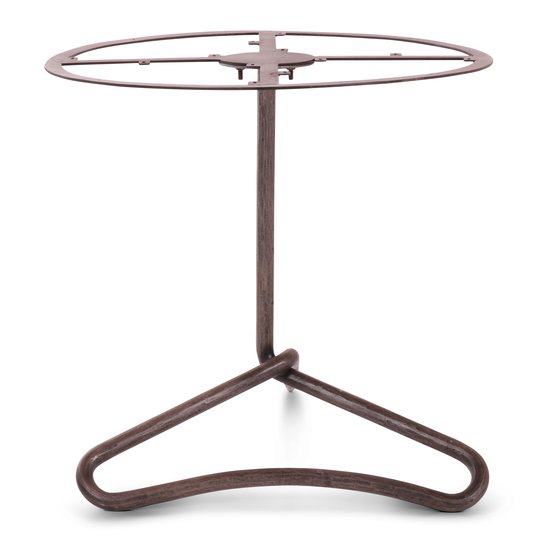 Table base Rufina sideview