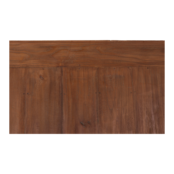 Table top Floris 200x100 sideview