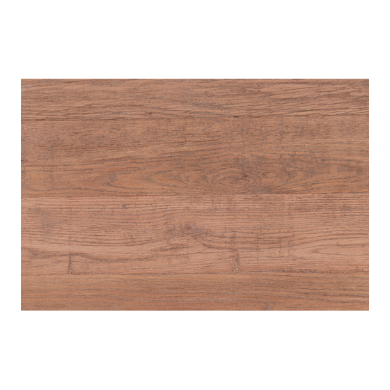 Table top DIA90x2,5 recycled oak wood Round sideview