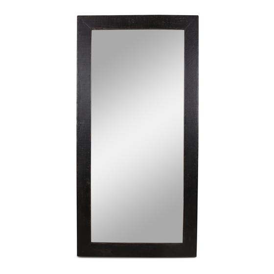 Mirror Genua 100x200 black