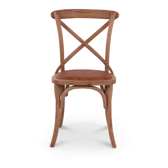 Chair Noor oak sideview