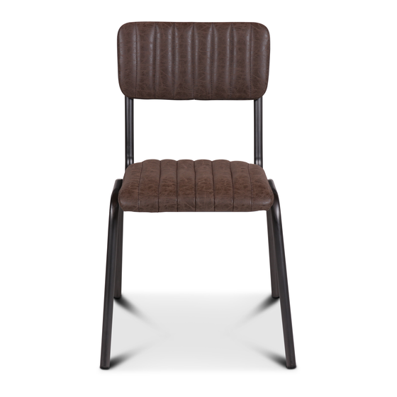 Chair Albany brown sideview