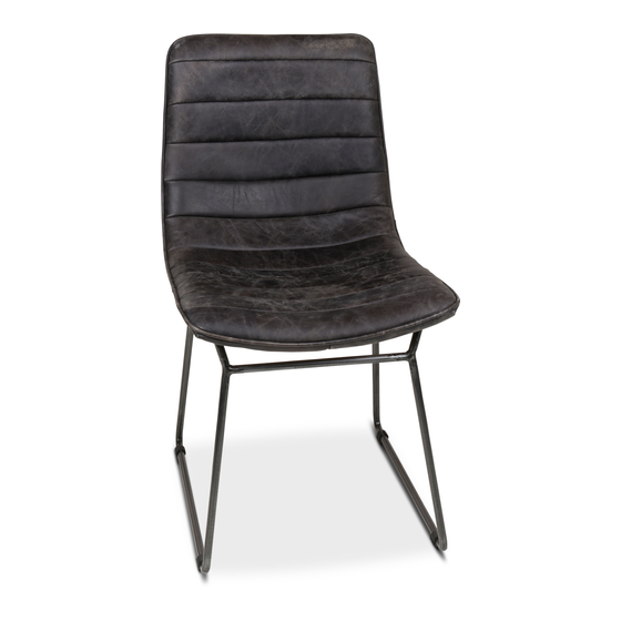 Chair Vancouver ebony sideview