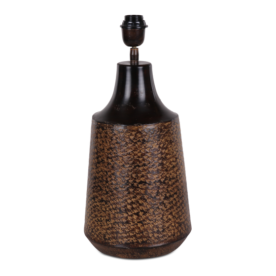 Table lamp brown large