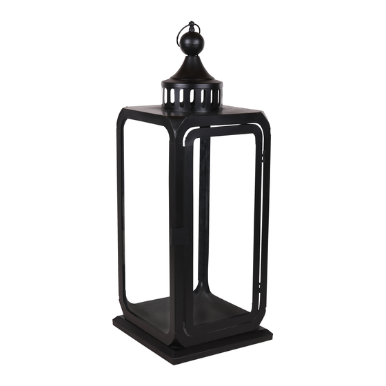 Lantern Sagur black large