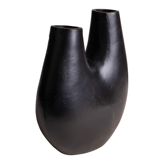 Decorative Vase matt black