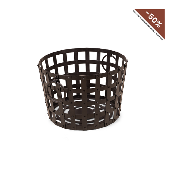 Basket Barnet iron 63x60x40