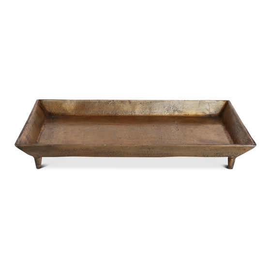 Tray Dieppe gold sideview