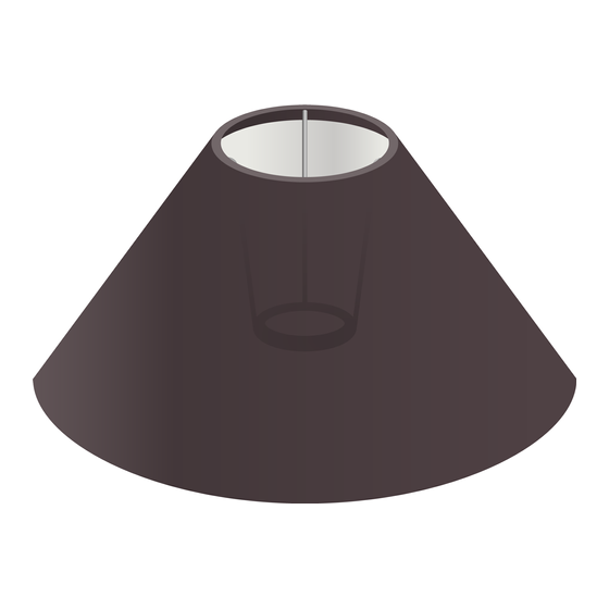 Lampshade 55/20 Mistral