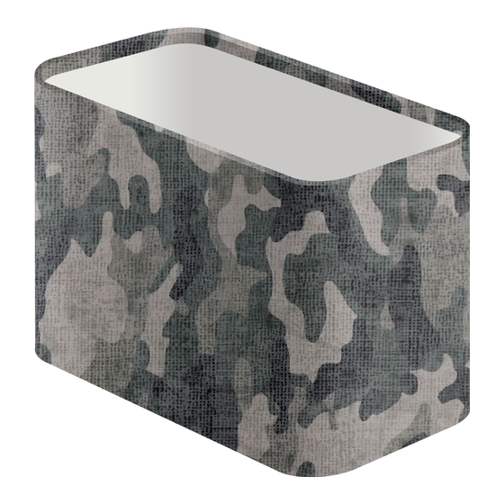 Pantalla de lámpara 55/35 RH Camouflage
