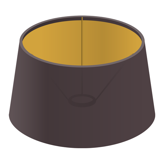 Lampshade 25/20 Mistral gold