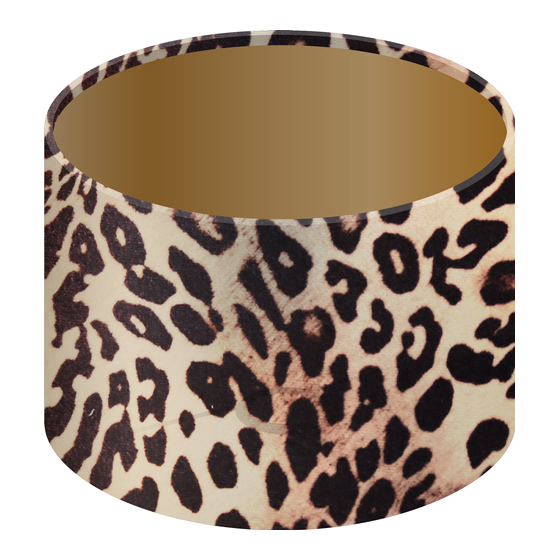 Lampshade 40/25 CIL Panther gold