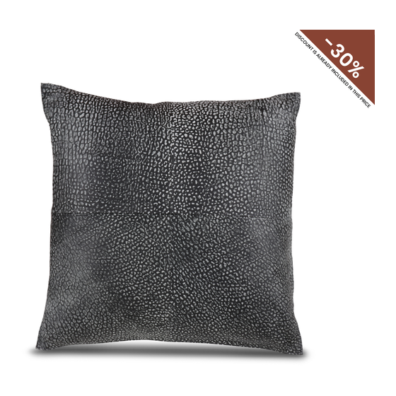 Cushion leather Elephant gray 40*40