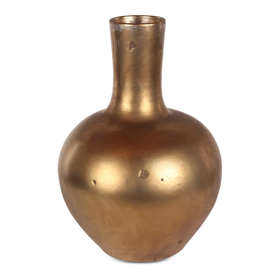 Vase gold Ø35x60