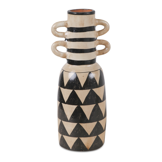 Vase terracotta model 6 sideview