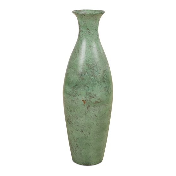 Vase Renon raw patina medium