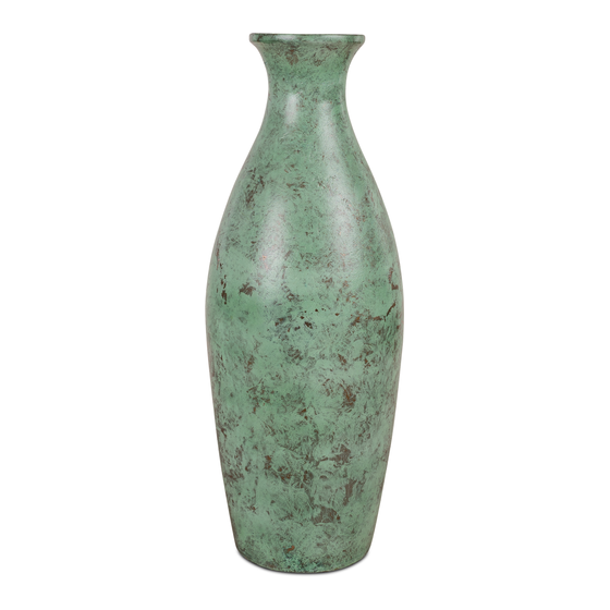 Vase Renon raw patina small