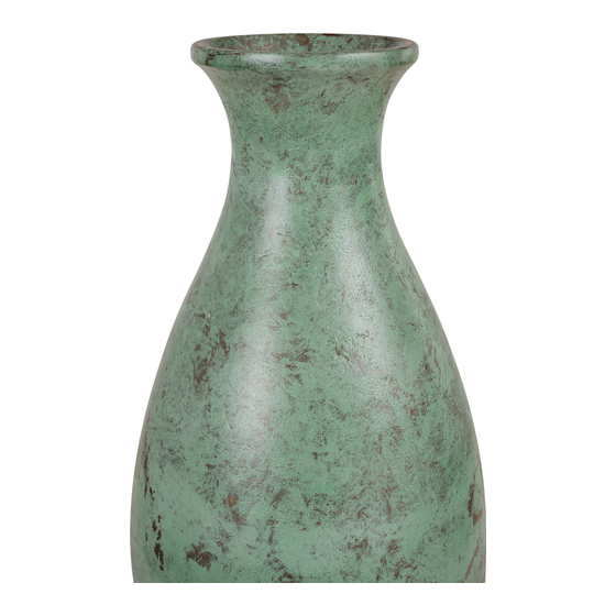 Vase Renon raw patina small sideview