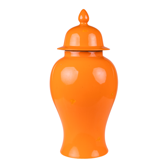 Vase Xian orange 33x65