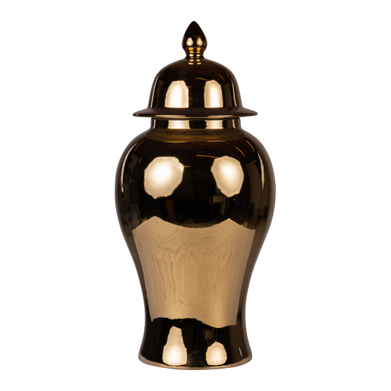 Vase Xian gold 33x65
