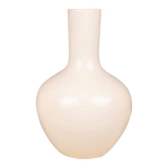 Vase Foshan white 30x50