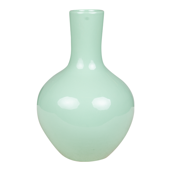 Vase Foshan green 24x37