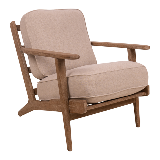 Lounge Chair Fos beige