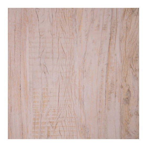 Tafelblad hout white wash 200x95x2,5 sideview