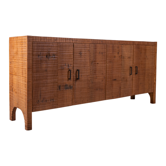 Sideboard Lisboa wood teak 4drs 200x45x90