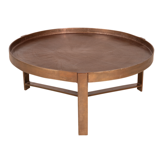 Coffee table Inez large sideview
