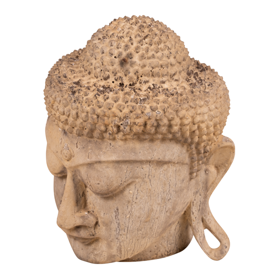 Head Buddha wood