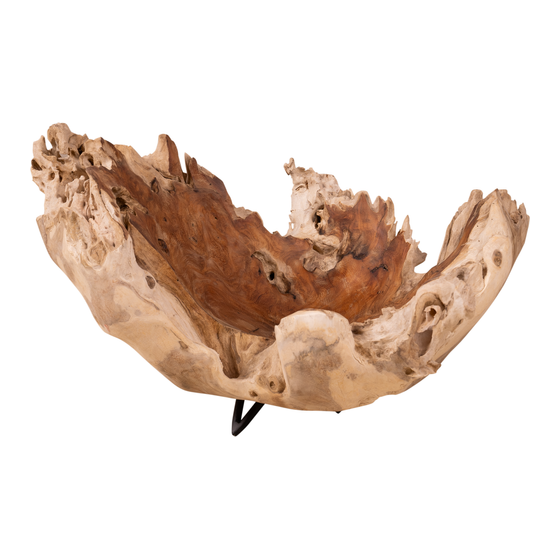 Bowl Gamal root wood