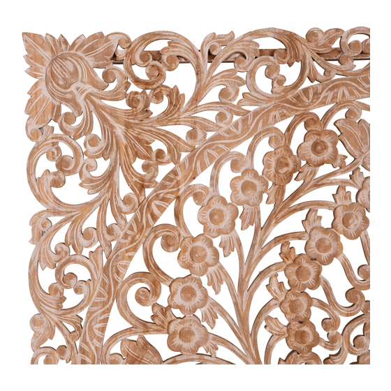 Panel carved 150x150x5 sideview