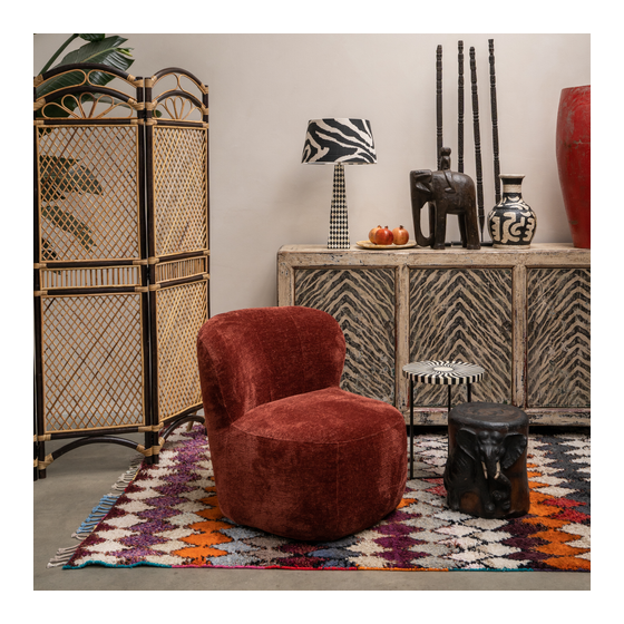 Fauteuil Dallas Brick sideview