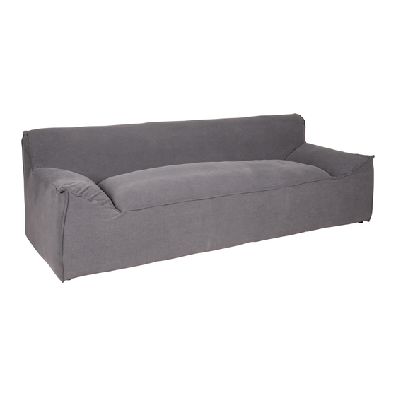 Sofa Oslo grey