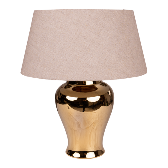 Lamp base Xian gold 20x39