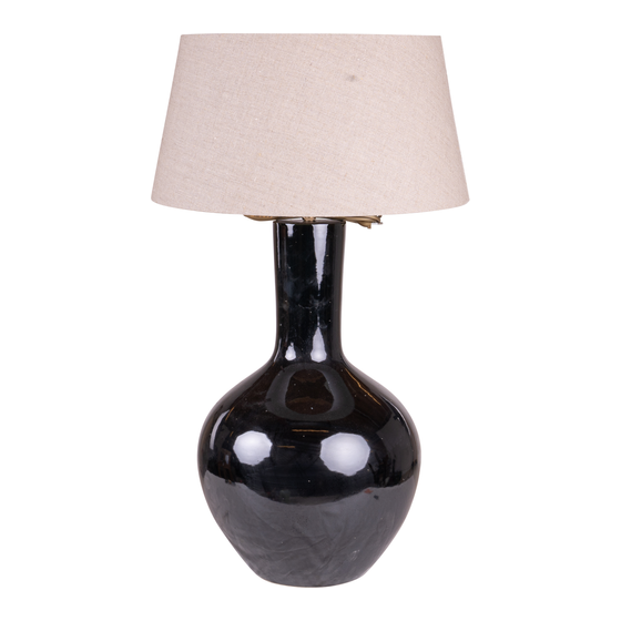 Lamp base Foshan black 35x60