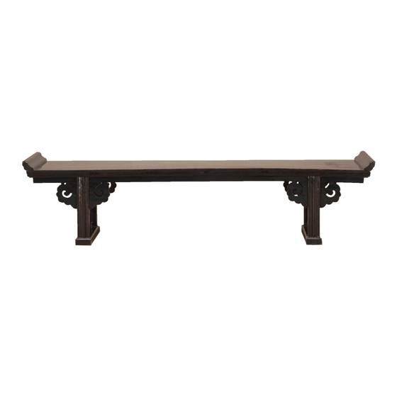 Table altar sideview