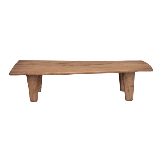Table wood sideview