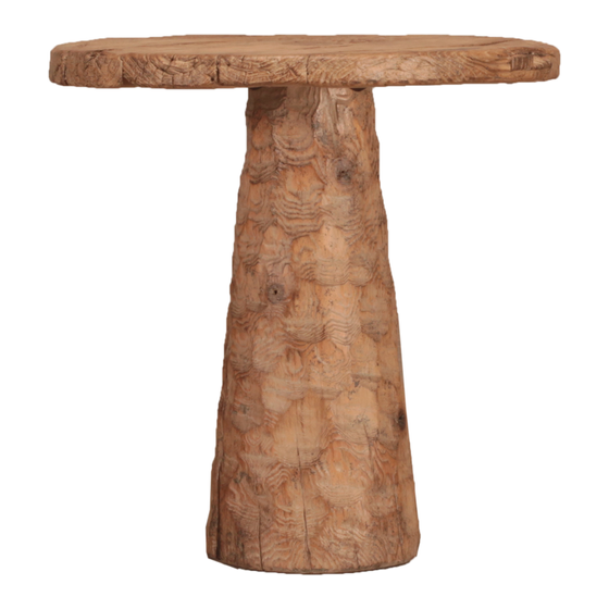 Table wood round