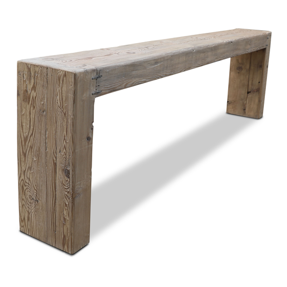 Console table 294x36x87