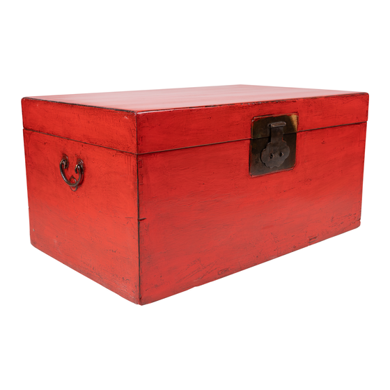 Kist rood lak 79x55x49