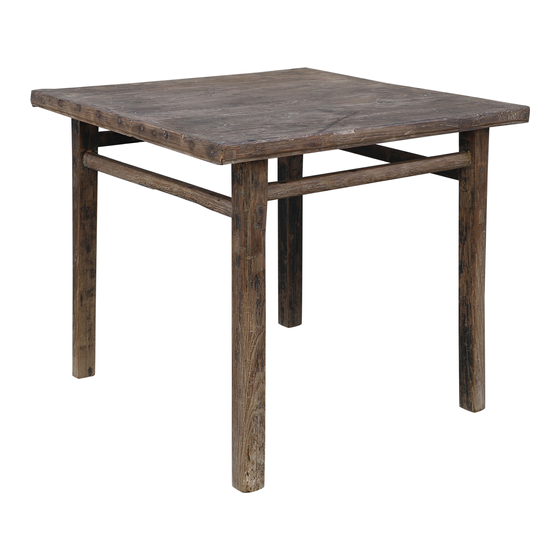 Table wood 90x88x78