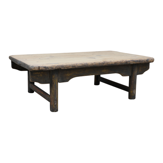 Coffee table wood 85x53x27