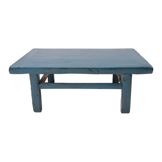 Coffee table lacquer 81x50x29 sideview