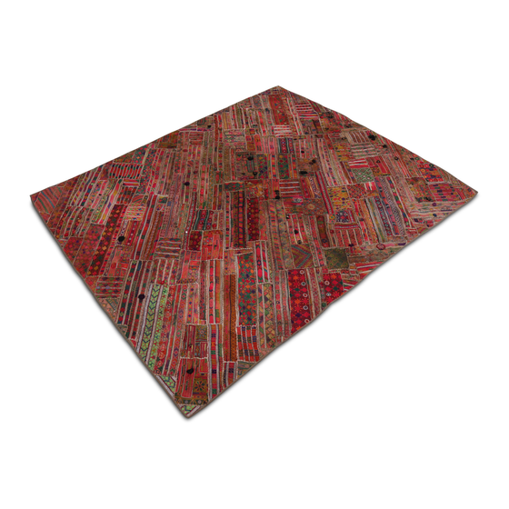 Pakistani patchwork carpet
