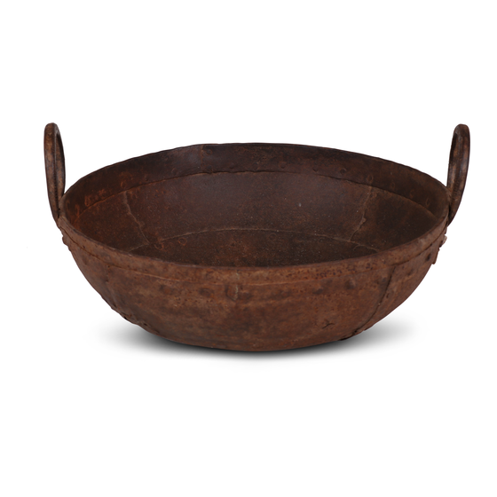 Fire bowl iron 37x37x20 sideview